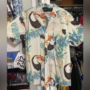 Men’s Hurley short sleeve button up